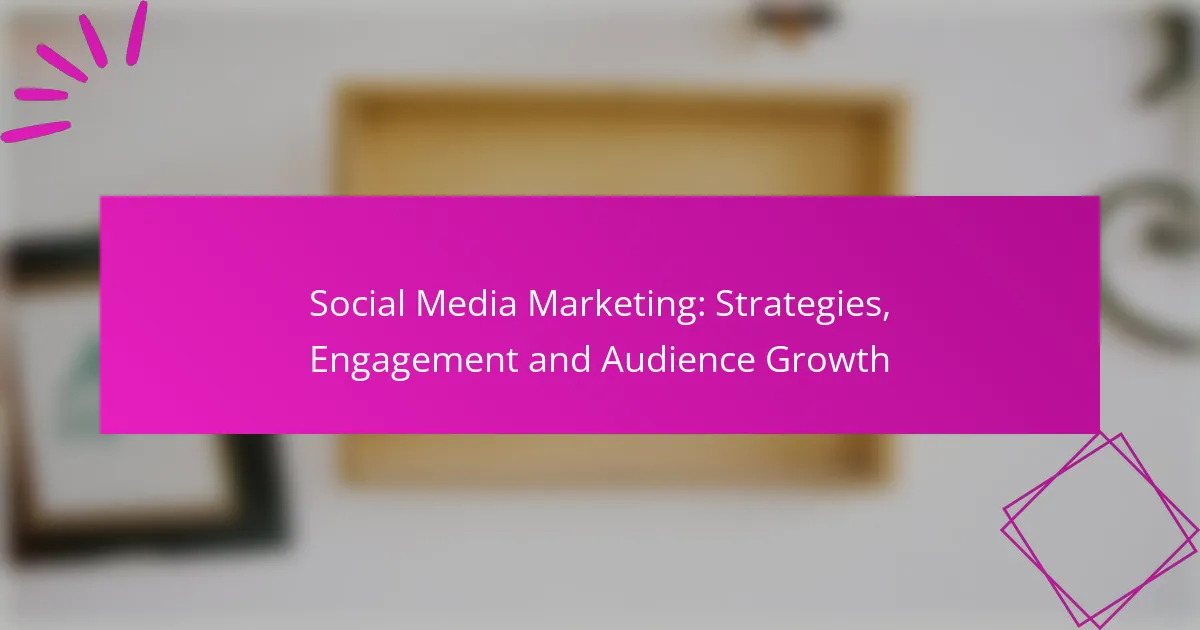 Social Media Marketing: Strategies, Engagement and Audience Growth